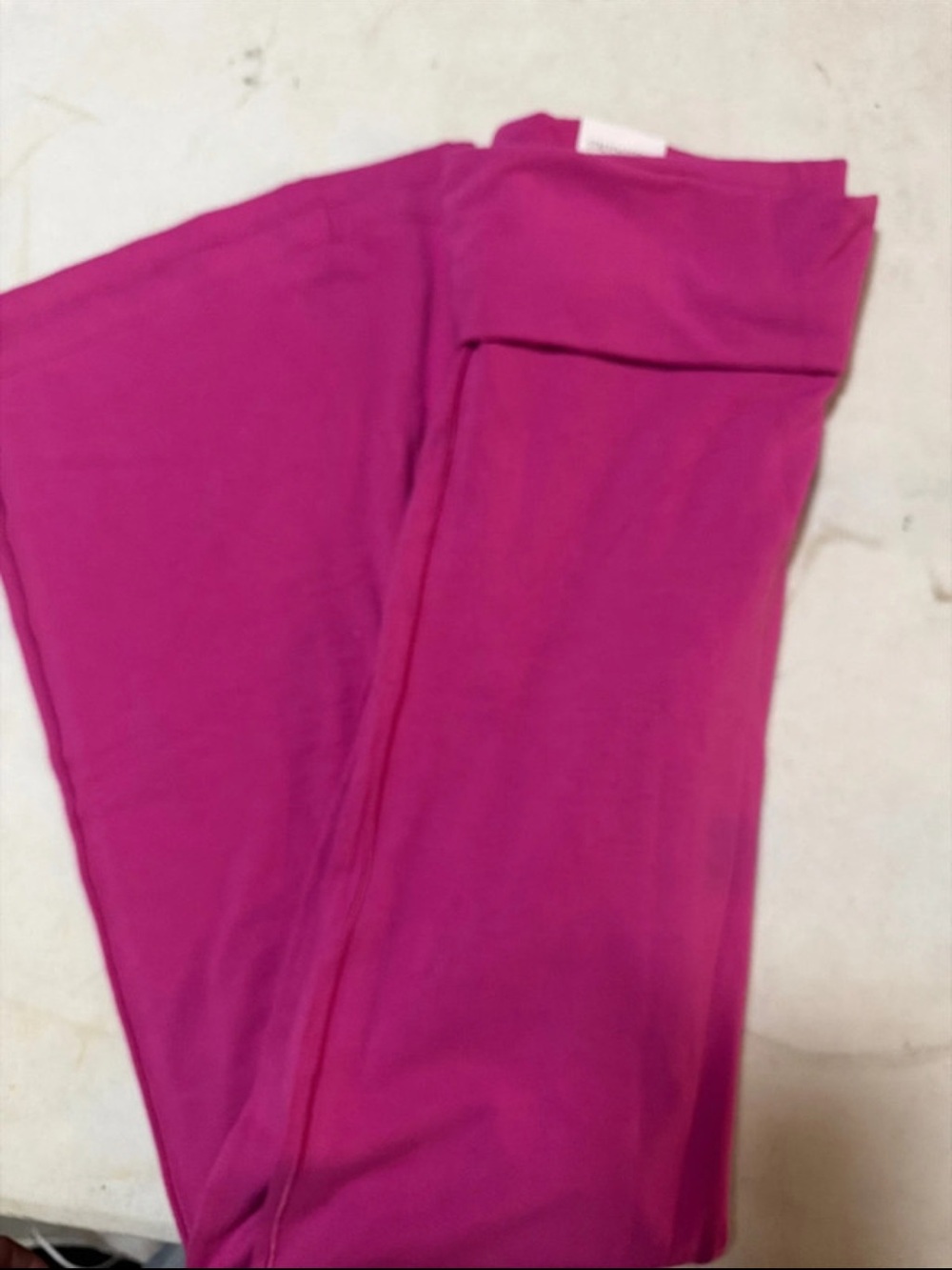 PINK Victoria's Secret Girls Magenta Stretch Leggings